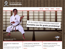 Tablet Screenshot of karategojukai.org